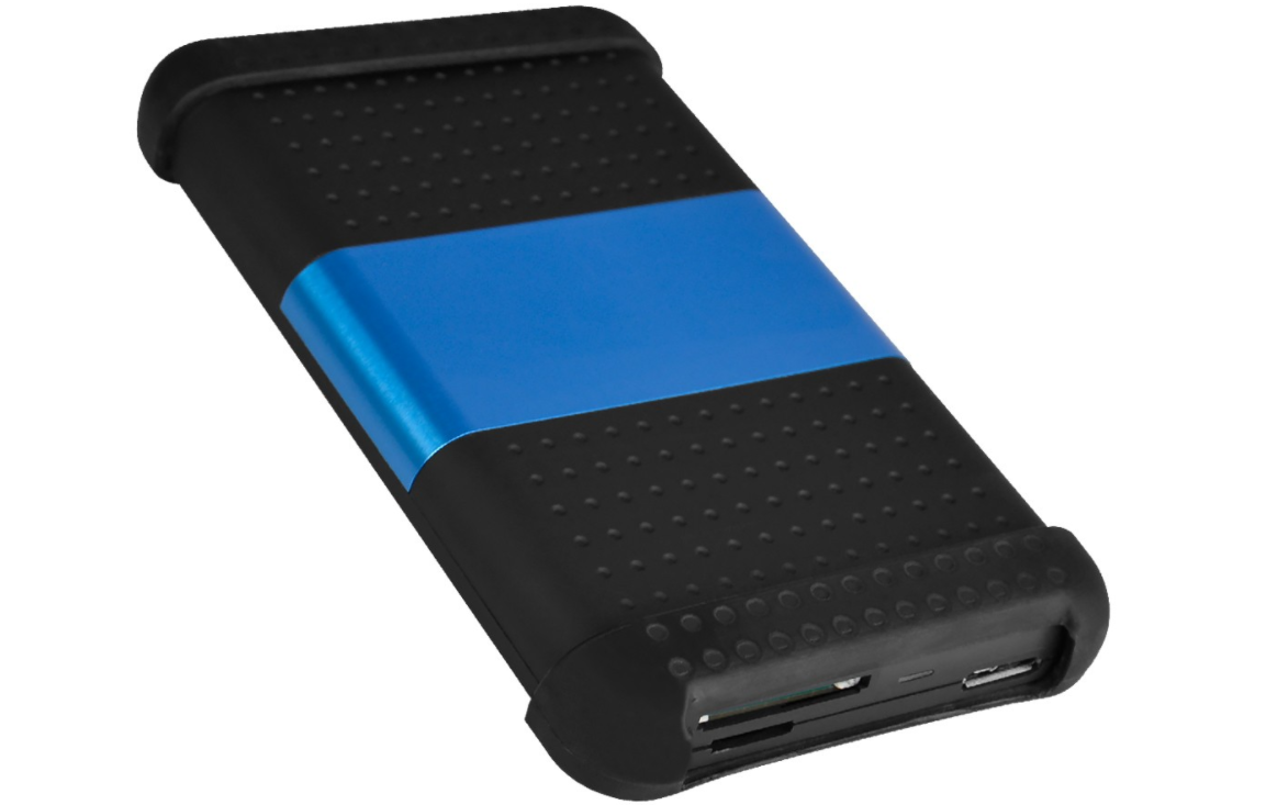 Milwaukee PC - USB 3.0 to SATA Hard Drive with SD Reader Enclosure - 2.5"
