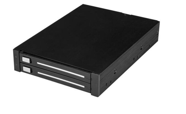 Milwaukee PC - Dual-Bay 2.5” SATA SSD / HDD Rack for 3.5” Bay - Trayless - RAID