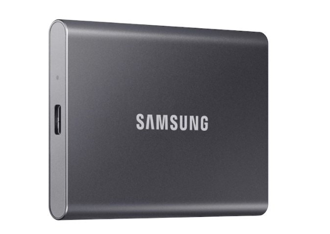 Milwaukee PC - Samsung T7 Portable SSD 500GB USB 3.2 Gray