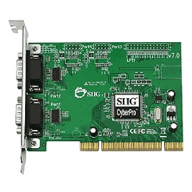 Milwaukee PC - SIIG 2-Port RS232 Serial PCI