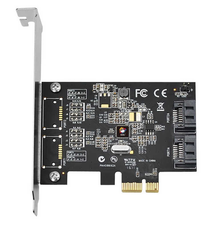 Milwaukee PC - DP SATA 6Gbs 2Port PCIe
