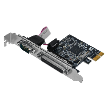 Milwaukee PC - SIIG Single Serial Port plus Single Parallel Port PCIe Card