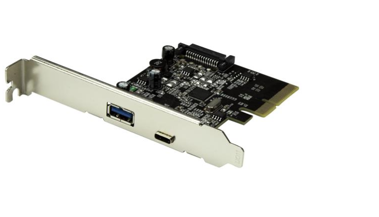 Milwaukee PC - Dual-Port USB 3.1 Card  USB-C, USB-A - PCIe