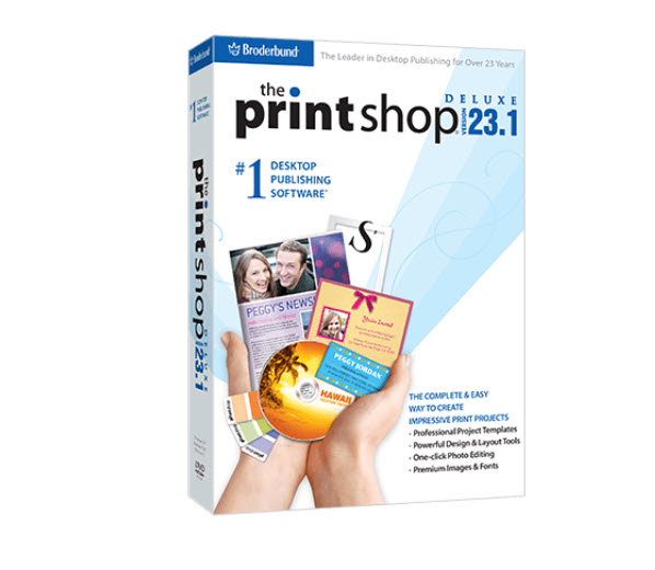 Milwaukee PC - The Print Shop 23.1 Deluxe - 1 PC - Windows