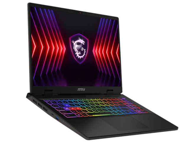 Milwaukee PC - MSI SWORD 16 HX B13VGKG-665US -16" FHD IPS, i7-13700HX, 16GB, 1TB SSD, RTX4070 8GB Gfx, Gb, Wi-Fi 6E, BT5.3, HDMI,W11P 