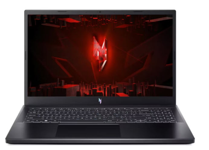 Milwaukee PC - Acer Nitro V 15 ANV15-51-515P - 15.6" FHD IPS, 15-13420H, 16GB, 512GB SSD, RTX4050 6GB Gfx, Gb, Wi-Fi 6,BT5.1, HDMI, W11H   