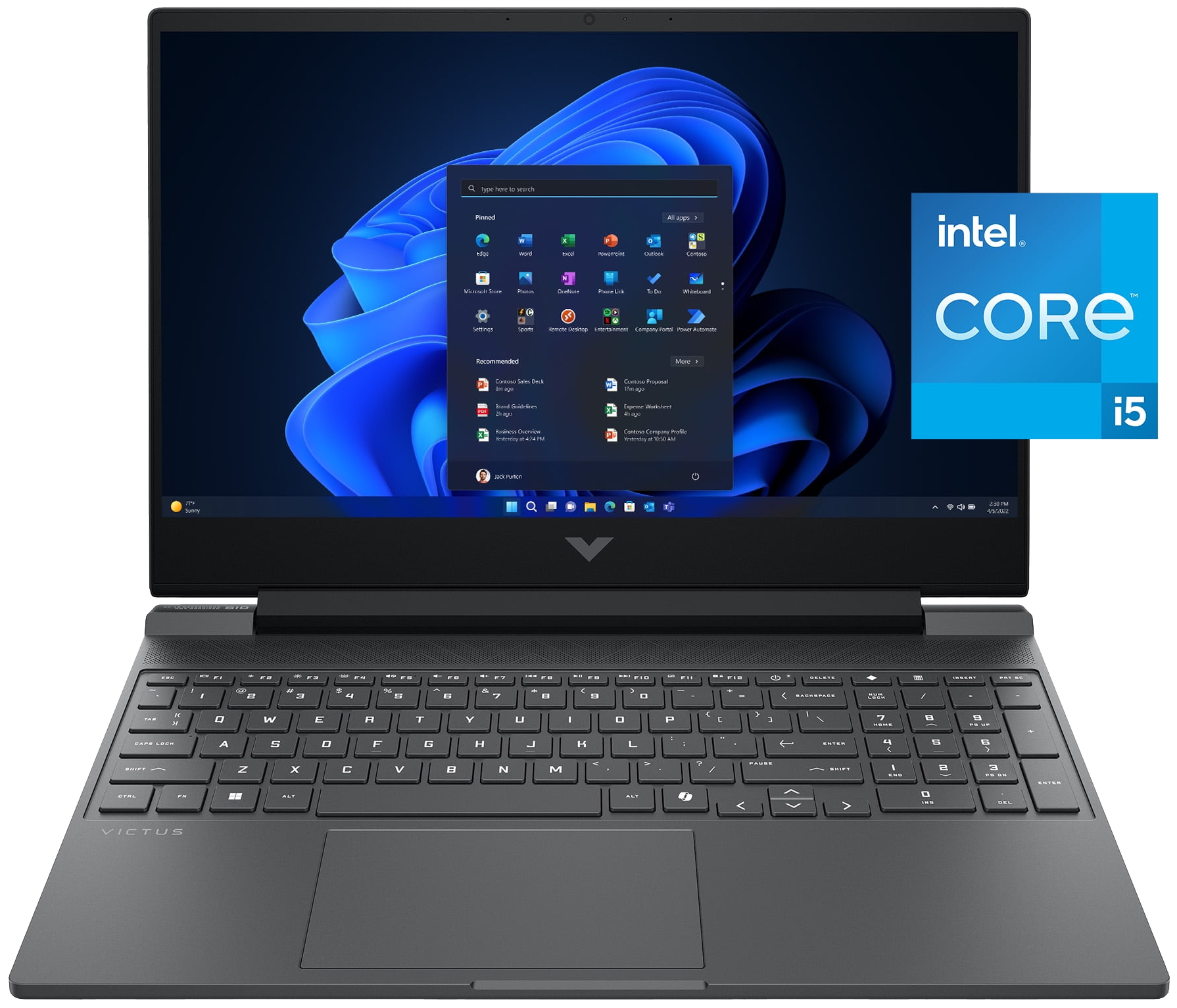 Milwaukee PC - HP Victus 15-fa2082wm - 15.6" FHD IPS 144Hz, i5-13420H, 16GB, 512GB SSD, RTX4050 6GB, Wi-Fi 6, BT5.4, W11