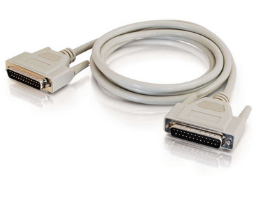 Milwaukee PC - 6FT DB25 M/M SERIAL RS232 CABLE