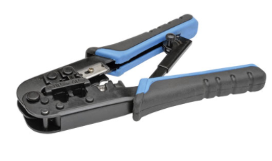 Milwaukee PC - Tripp Lite RJ11/RJ12/RJ45 Crimping Tool with Cable Stripper