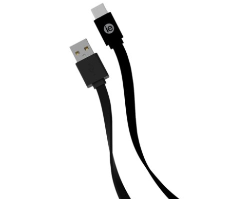 Milwaukee PC - 4' Flat  USB-A to USB-C Cable (Black) 