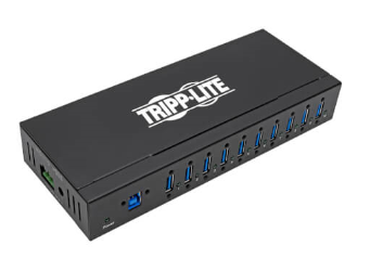 Milwaukee PC - 10-Port Industrial-Grade USB 3.0 SuperSpeed Hub - 20 kV ESD Immunity, Iron Housing, Mountable