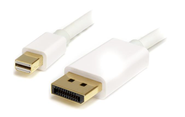 Milwaukee PC - 3m (10 ft) White Mini DisplayPort to DisplayPort 1.2 Adapter Cable M/M - DisplayPort 4k