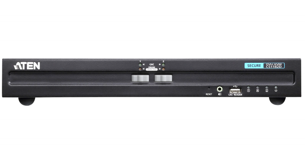 Milwaukee PC - 2-Port USB DVI Secure KVM Switch