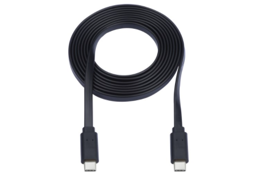 Milwaukee PC - Tripp Lite USB C to USB C Cable Flat USB 2.0 M/M Black 3ft