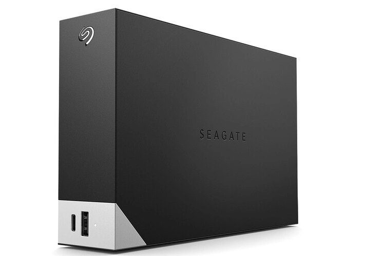 Milwaukee PC - Seagate 16TB One Touch Desktop External Drive with Built-In Hub (Black)