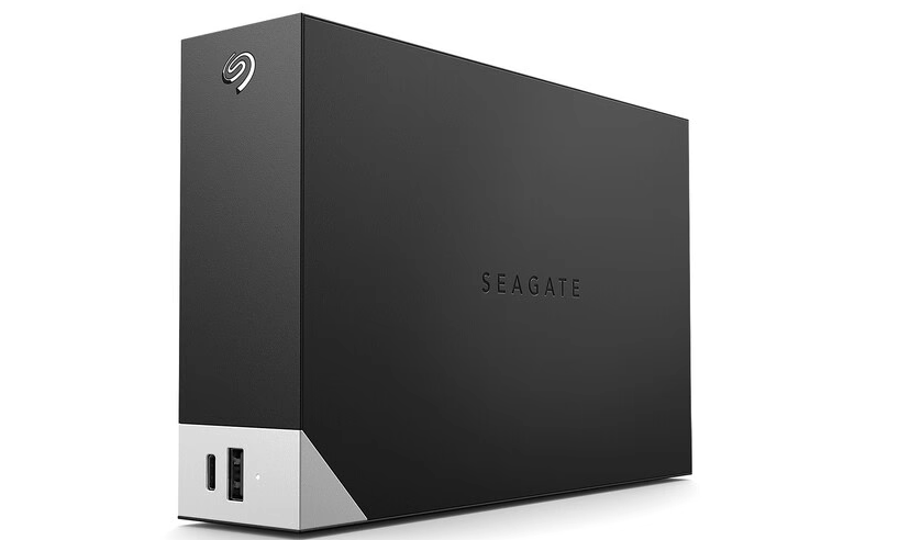 Milwaukee PC - Seagate 14TB One Touch Desktop External Drive with Built-In Hub (Black)