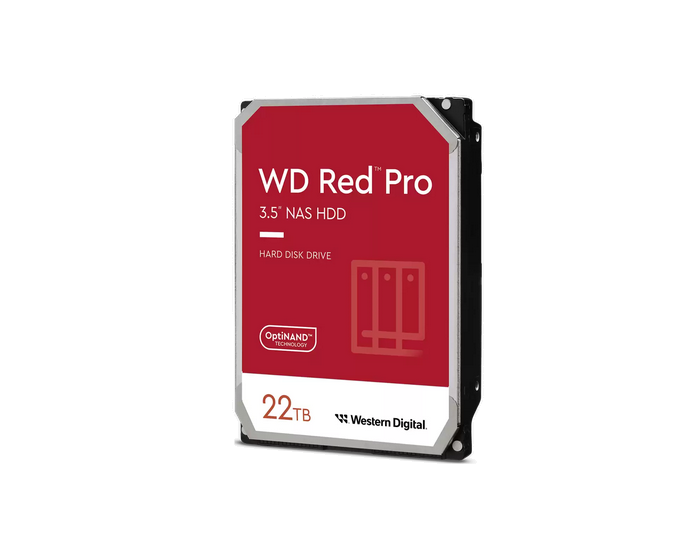 Milwaukee PC - WD Red Pro 22TB NAS 3.5"  Hard Drive