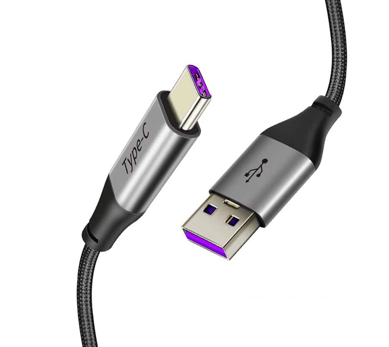 Milwaukee PC - CABLETIME USB C Charging cable - Braided, 1M (3.3ft)