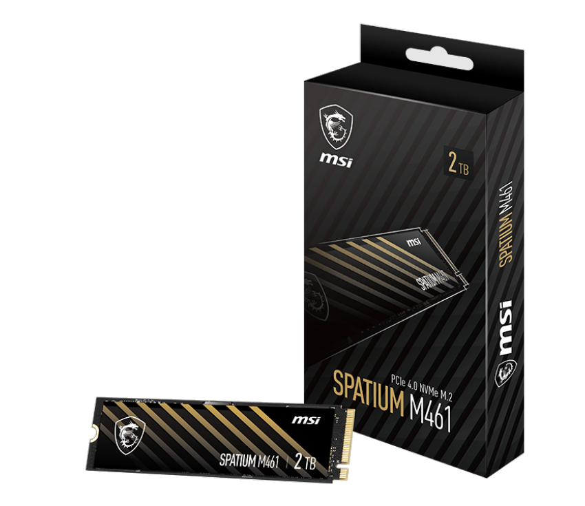 Milwaukee PC - MSI SPATIUM M461 PCIe 4.0 NVMe M.2 2280 - 2TB