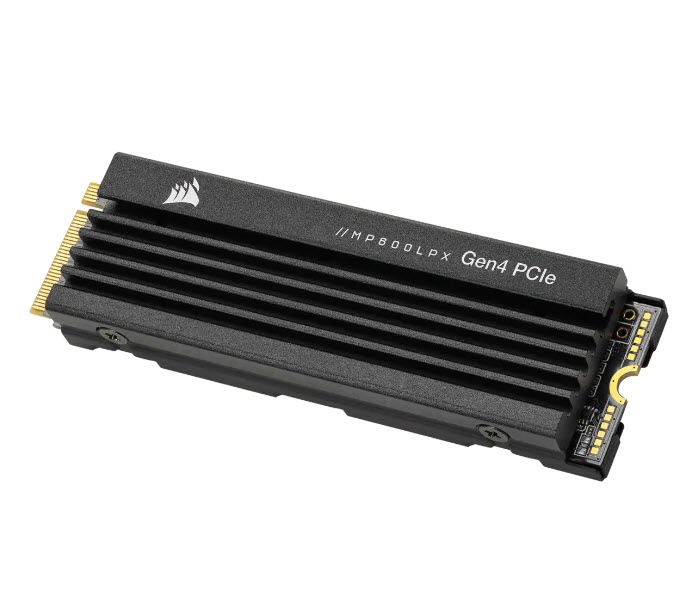 Milwaukee PC - Corsair MP600 PRO LPX 4TB PCIe Gen4 x4 NVMe M.2 SSD - PS5 Compatible