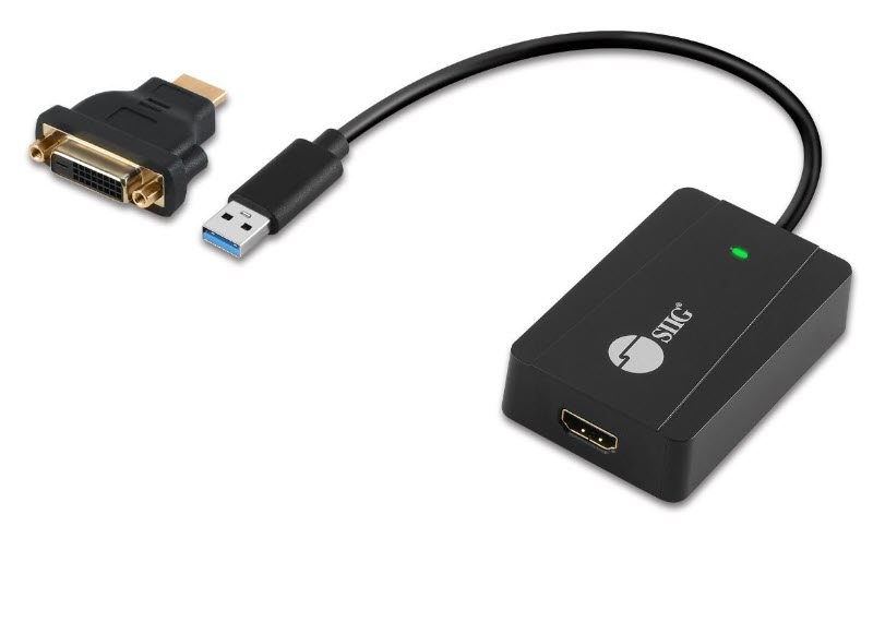 Milwaukee PC - Siig USB 3.0 to HDMI/DVI Video Adapter Pro