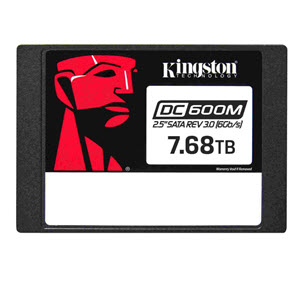 Milwaukee PC - Kingston 7.68TB DC600M, MU, 2.5" SATA 3.0, R 560MBs, W 530MBs, Bulk