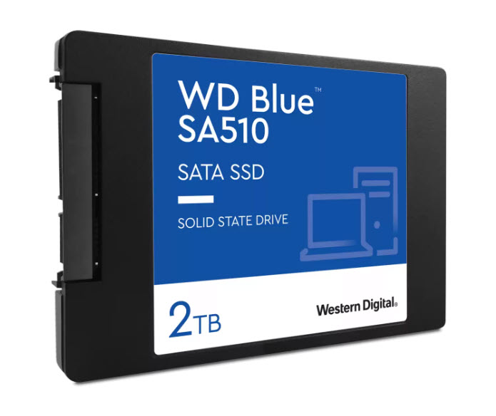 Milwaukee PC - WD Blue SA510 2TB SATA III  SSD - 2.5", R/W, 560MB/s - 520MB/s