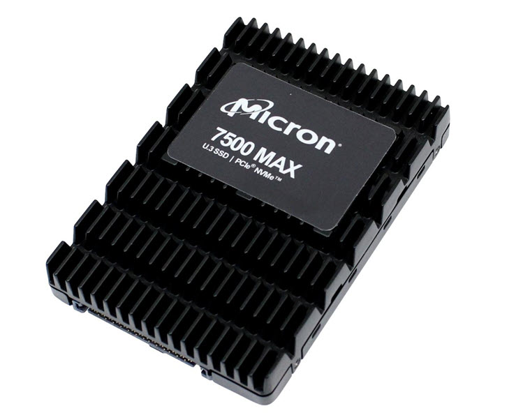 Milwaukee PC - Micron 7500 MAX 1.6TB NVMe U.3 (15mm) TCG-Opal R/W - 7000MB/s 5900MB/s