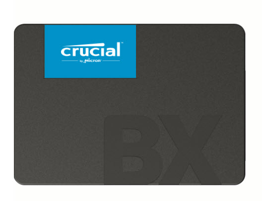 Milwaukee PC - Crucial BX500 4TB 2.5 inch SSD - SATA 6Gb/s, R/W 540MB/s - 500MB/s