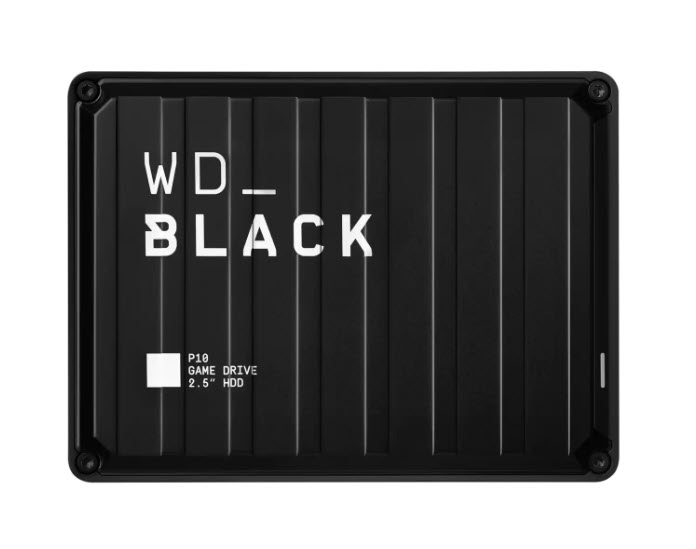 Milwaukee PC - WD_BLACK P10 Game Drive - External, 2.5", USB-A, 130MB/s, Win, macOS, PS4/5, Xbox X-S, Xbox One