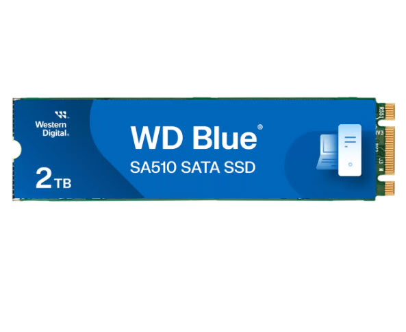 Milwaukee PC - WD Blue 2TB SATA SA510 M.2 - 2280, up to 560MB/s, SATA III 6Gb/s
