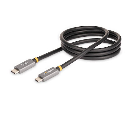 Milwaukee PC - 3ft (1m) USB4 Cable,USB-IF Certified USB-C Cable,40 Gbps,USB Type-C Data Transfer Cable,100W Power Delivery, 8K 60Hz, USB 3.2