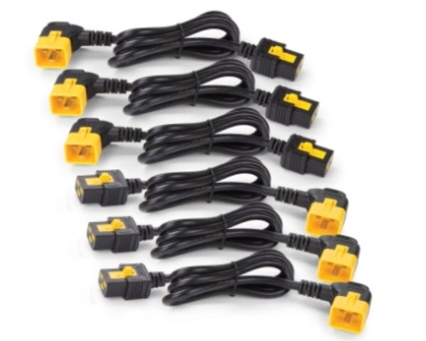 Milwaukee PC - APC Power Cord Kit (6 ea), Locking, C19 to C20 (90 Degree), 1.2m