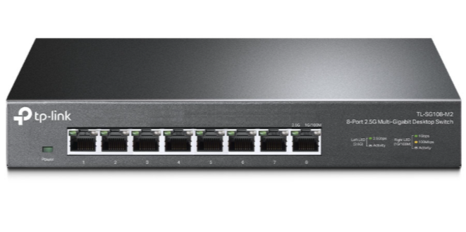 Milwaukee PC - TP-Link TL-SG108-M2 8-Port 2.5G Desktop Switch