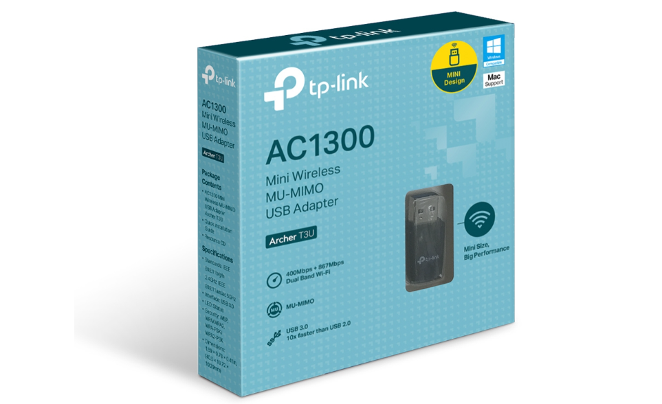Milwaukee PC - TP Link Archer T3U AC1300 USB 3 Wi-Fi Adapter