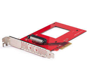Milwaukee PC - U.3 to PCIe Adapter Card, PCIe 4.0 x4 Adapter For 2.5" U.3 NVMe SSDs
