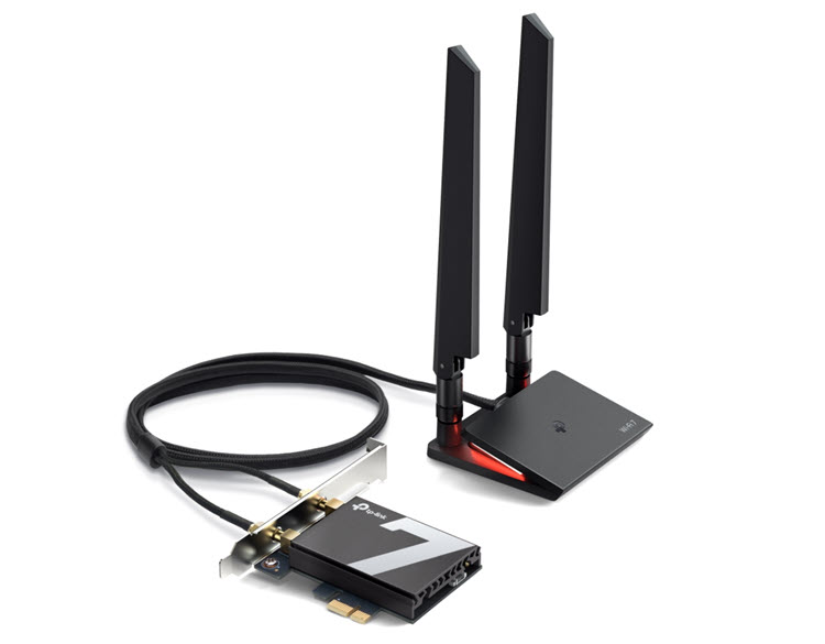 Milwaukee PC - TP-Link Archer TBE550E - BE9300 Wi-Fi 7, Bluetooth 5.4, LED, PCIe Adapter