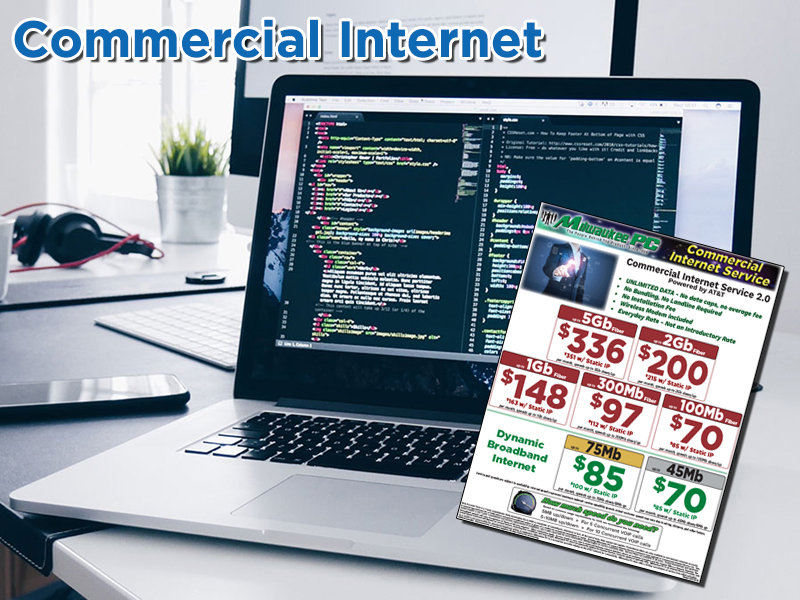 Commercial Internet Pricesheet